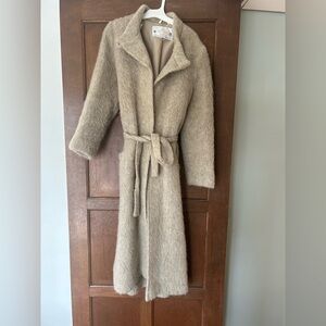 Vintage wool coat Ice-knit Icelandic 100% wool Size Large